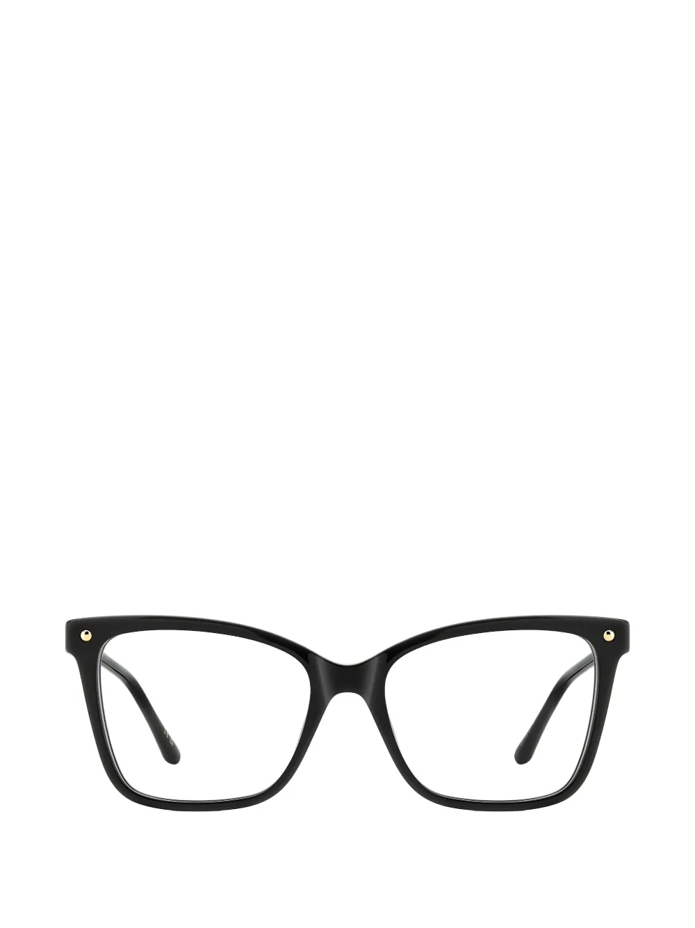 Carolina Herrera pearl-embellished squared-frame glasses - Nero