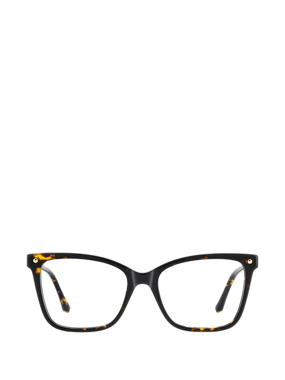 Carolina Herrera tortoiseshell-effect square-frame glasses