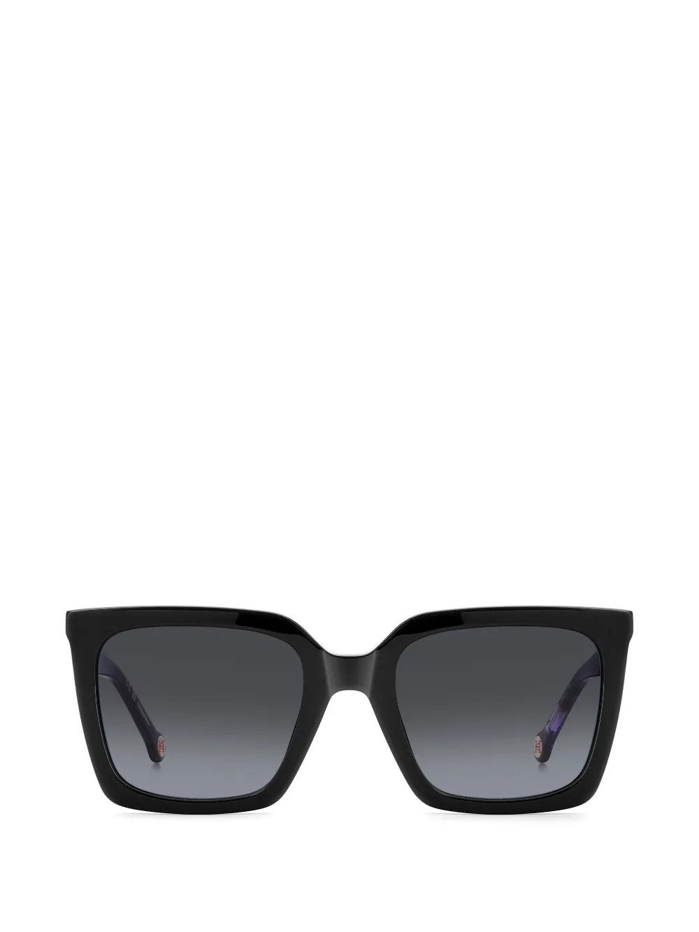 Carolina Herrera lunettes de soleil à monture carrée - Noir