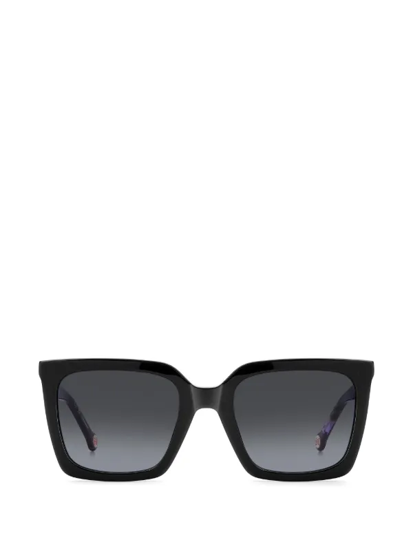 Carolina Herrera Squared-frame Sunglasses in Black