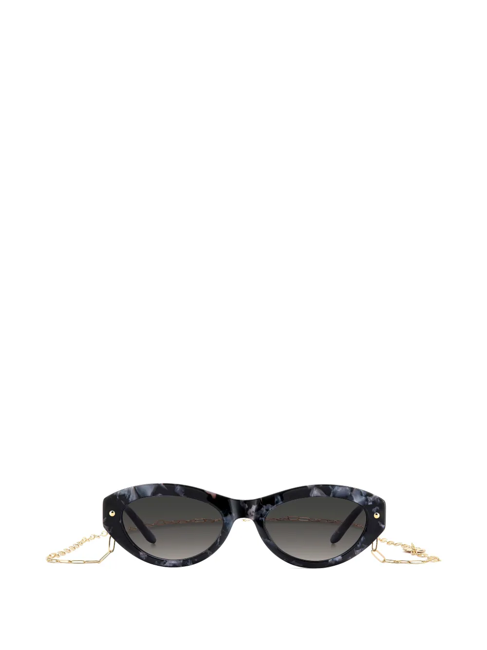 Carolina Herrera faux-pearl-embellished cat-eye sunglasses