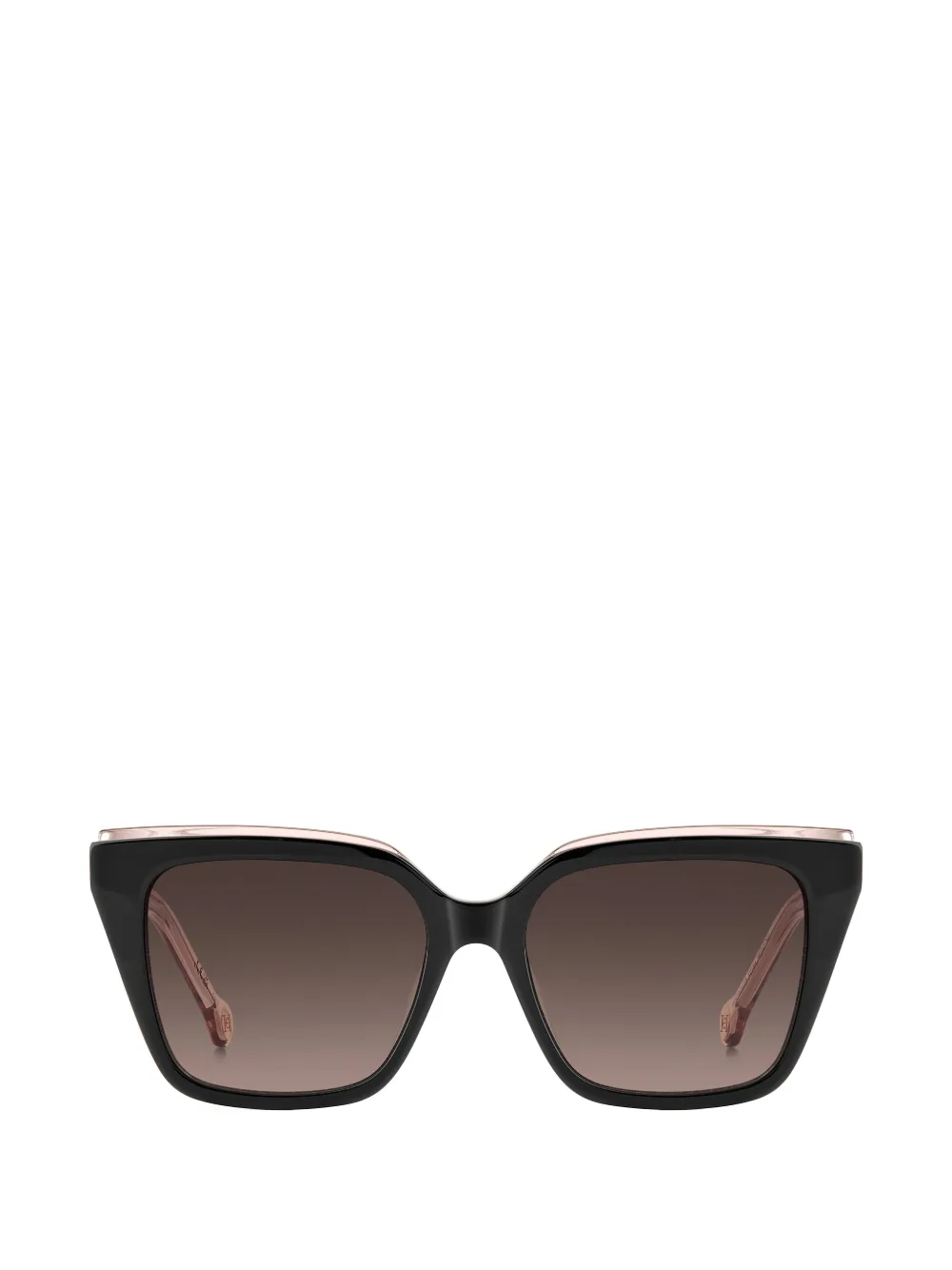 Carolina Herrera geometric-frame sunglasses - Nero