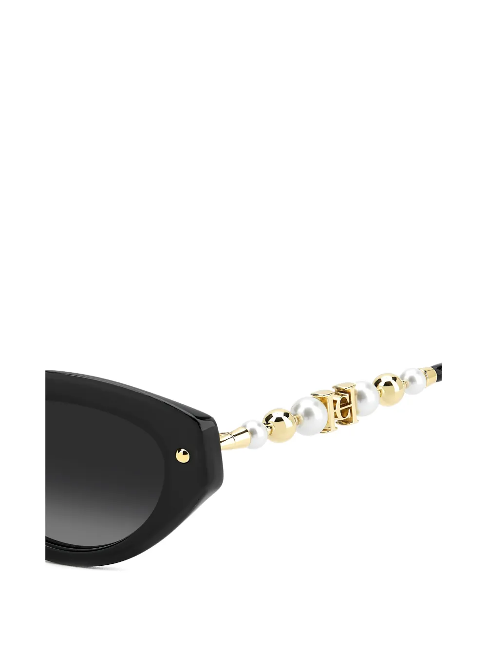 Carolina Herrera Zonnebril met cat-eye montuur Zwart