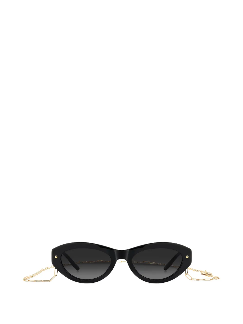 Carolina Herrera Zonnebril met cat-eye montuur Zwart