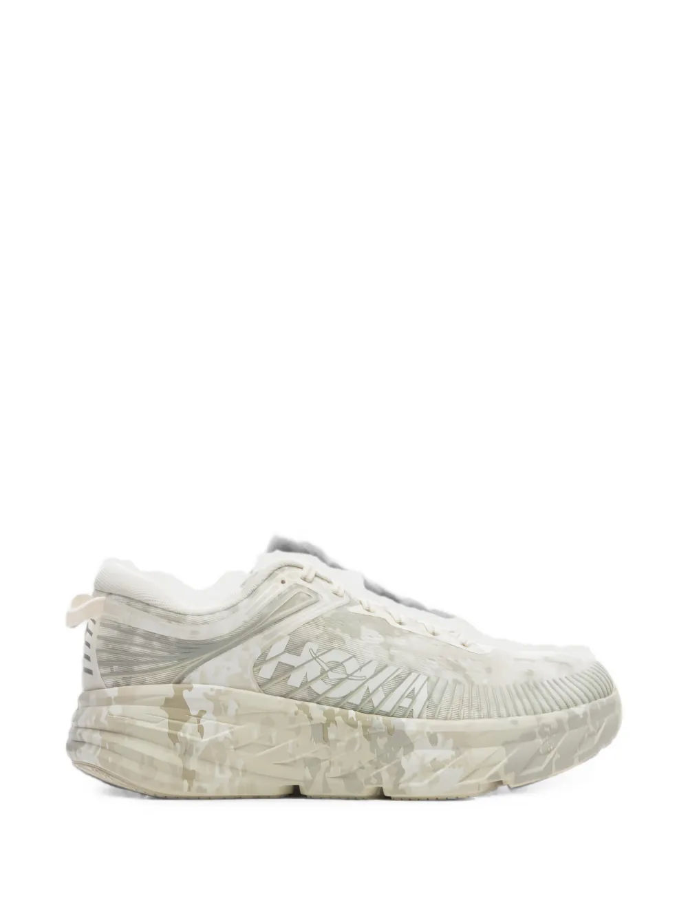 HOKA Bondi 7 round-toe low-top sneakers