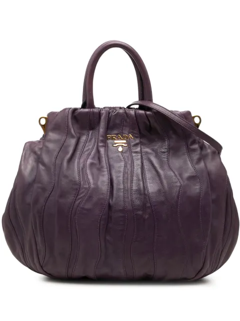 Prada Pre-Owned 2000-2013 Nappa Waves satchel