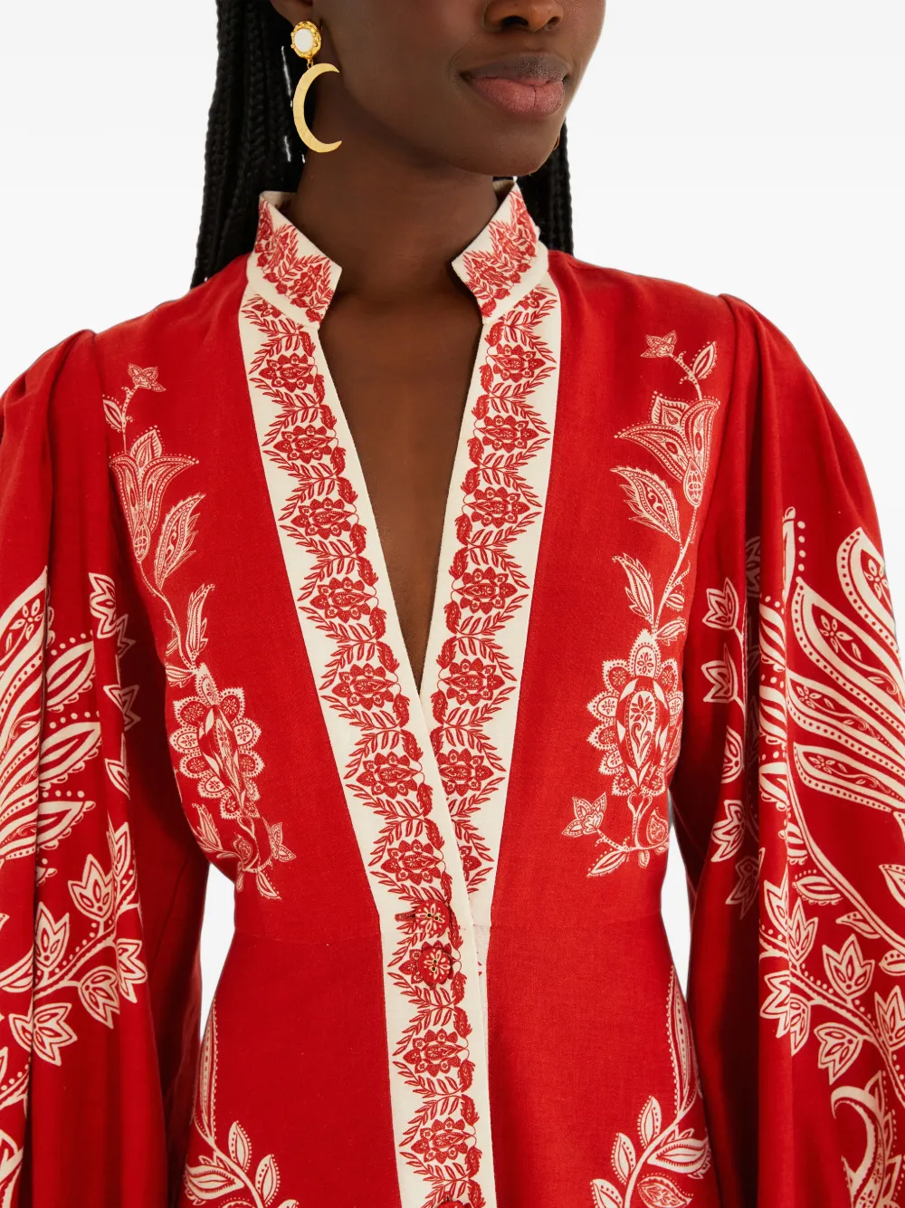 FARM Rio red Miranda maxi dress Rood