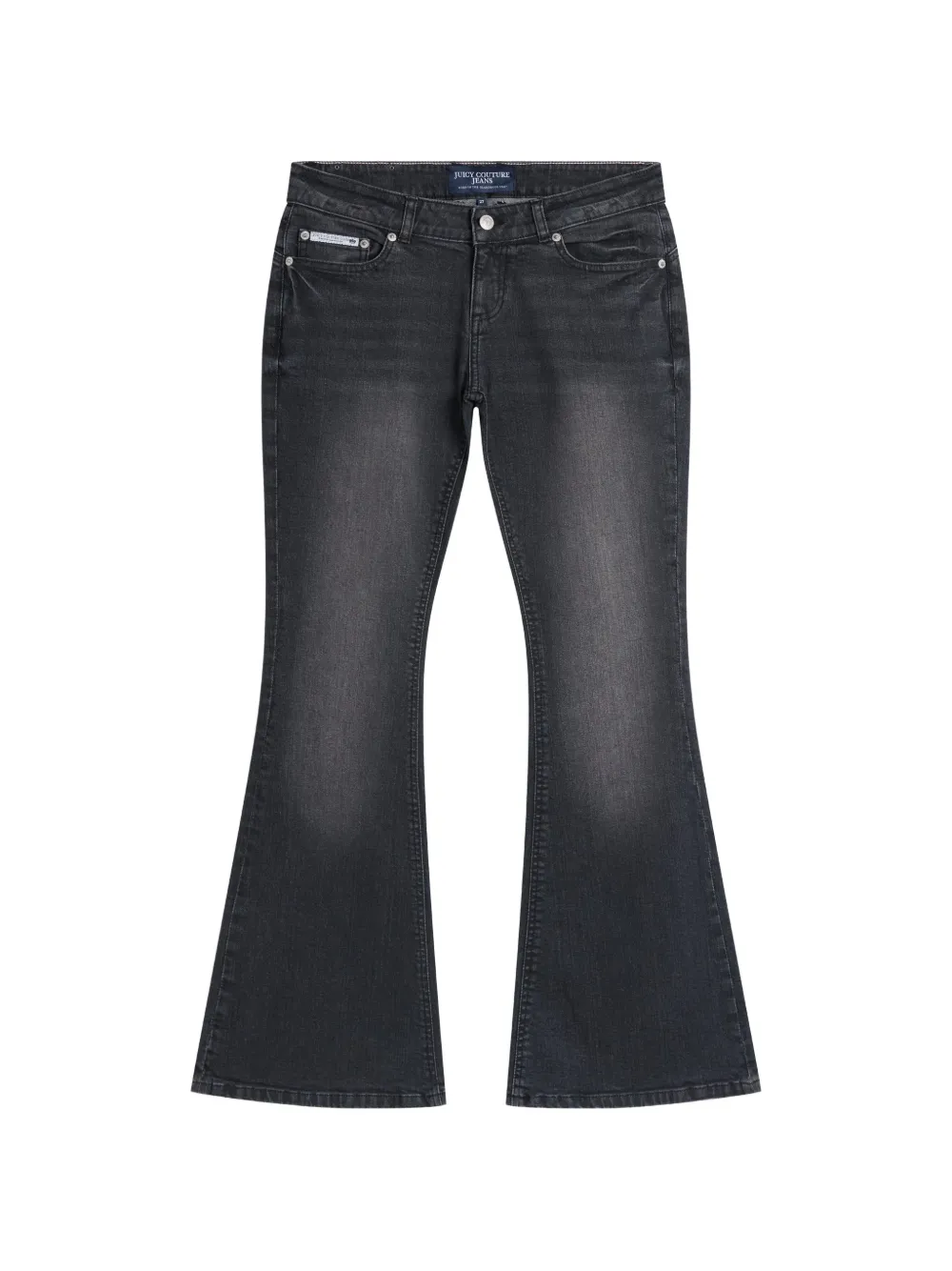 Juicy Couture jean évasé à strass - Noir Juicy Couture jean évasé à strass - Noir