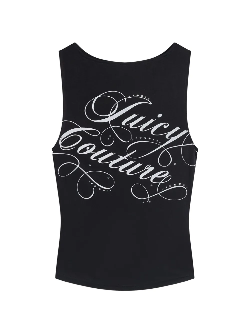 Juicy Couture Tanktop met logoprint Zwart