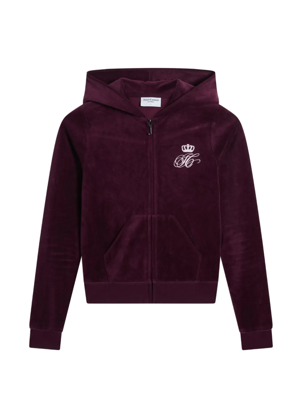 Juicy Couture Kapuzenjacke mit Reißverschluss - Violett