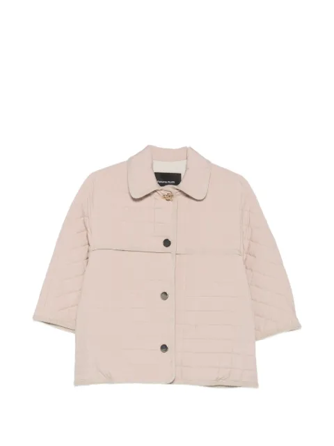Fabiana Filippi quilted short-sleeve jacket