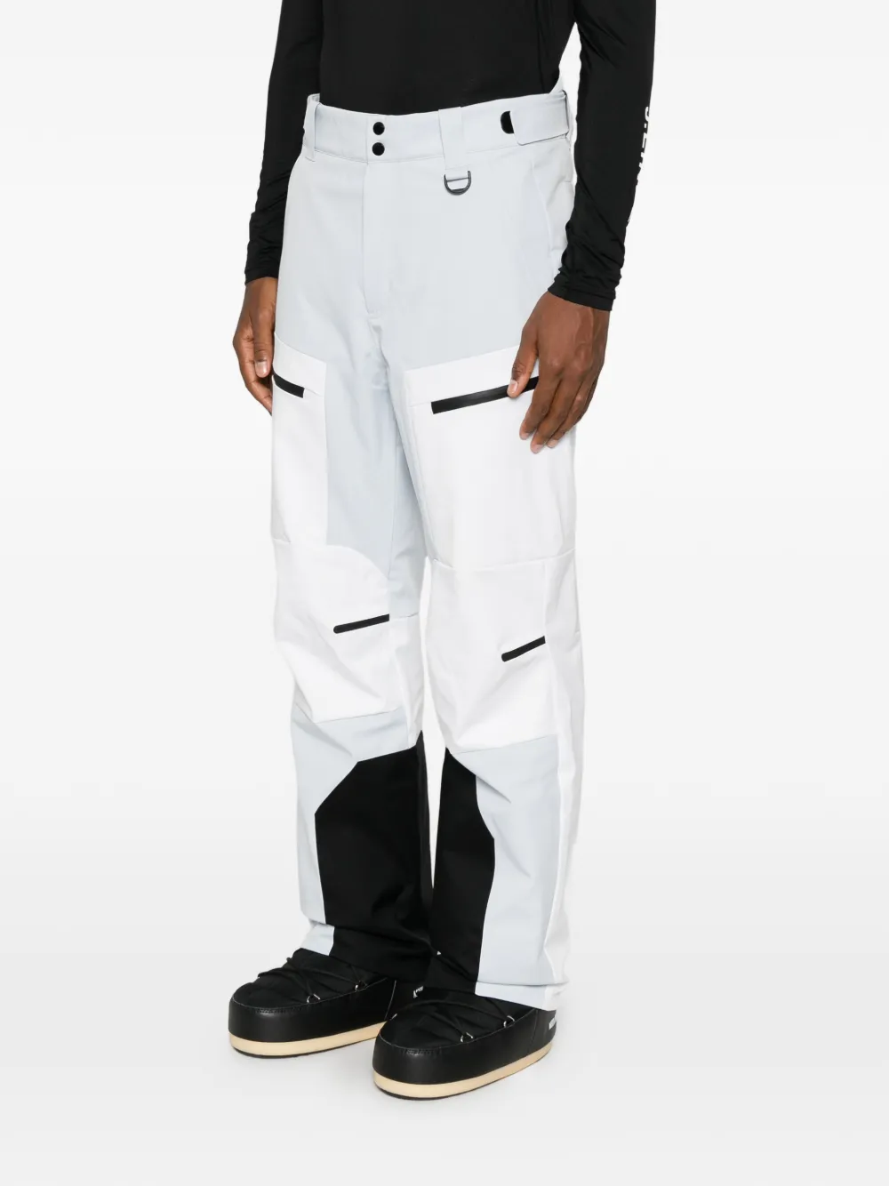 Fusalp colour-block ski pants Blauw