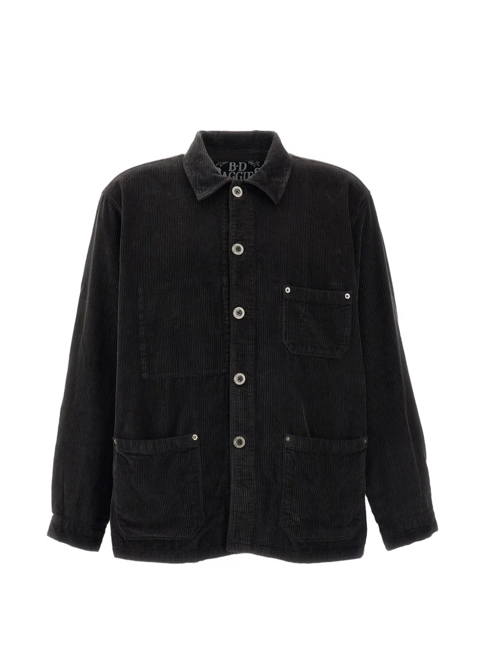 Bd Baggies Max Corduroy Pocket-detail Overshirt In Brown