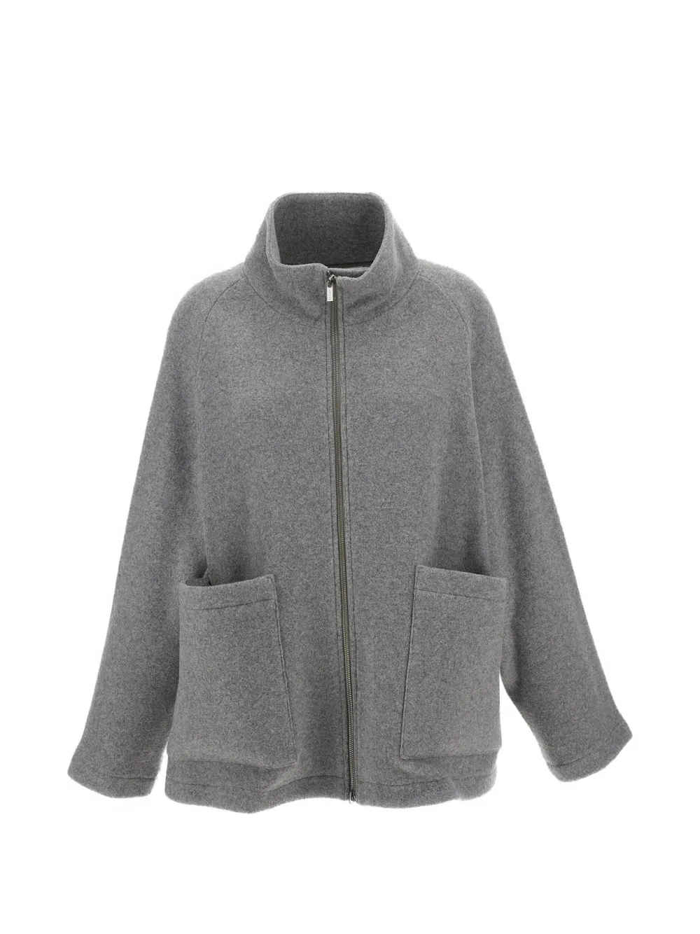 Barena zip-up patch-pocket cardigan