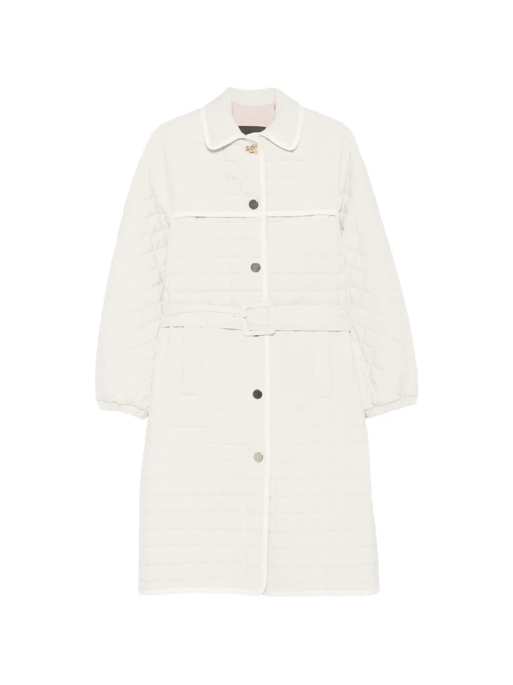 Fabiana Filippi belted quilted jacket