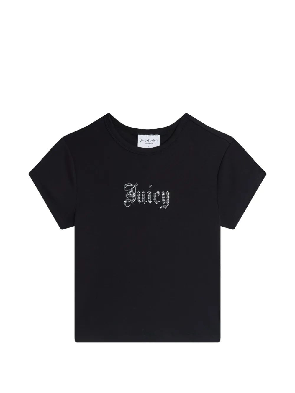 Juicy Couture Old Gothic diamante T-shirt - Nero