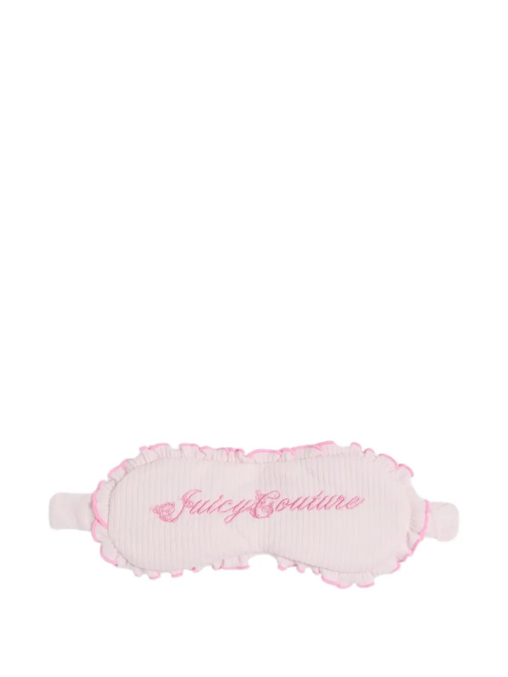 Juicy Couture Driedelige geribbelde pyjama met bloemen-print Roze