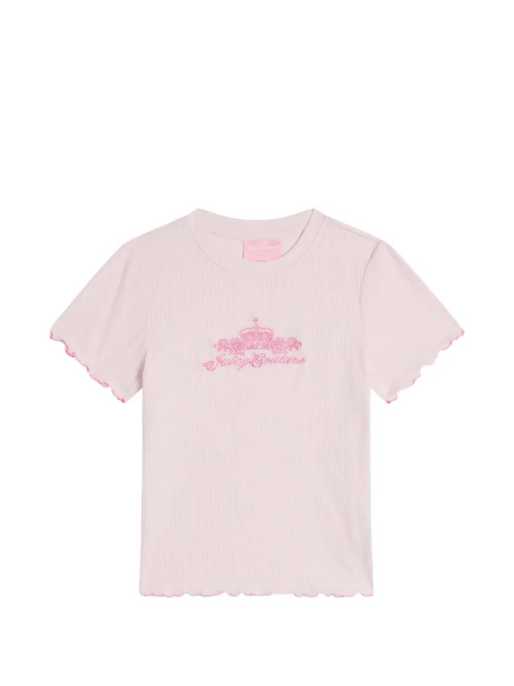 Juicy Couture pyjama côtelé à fleurs - Rose