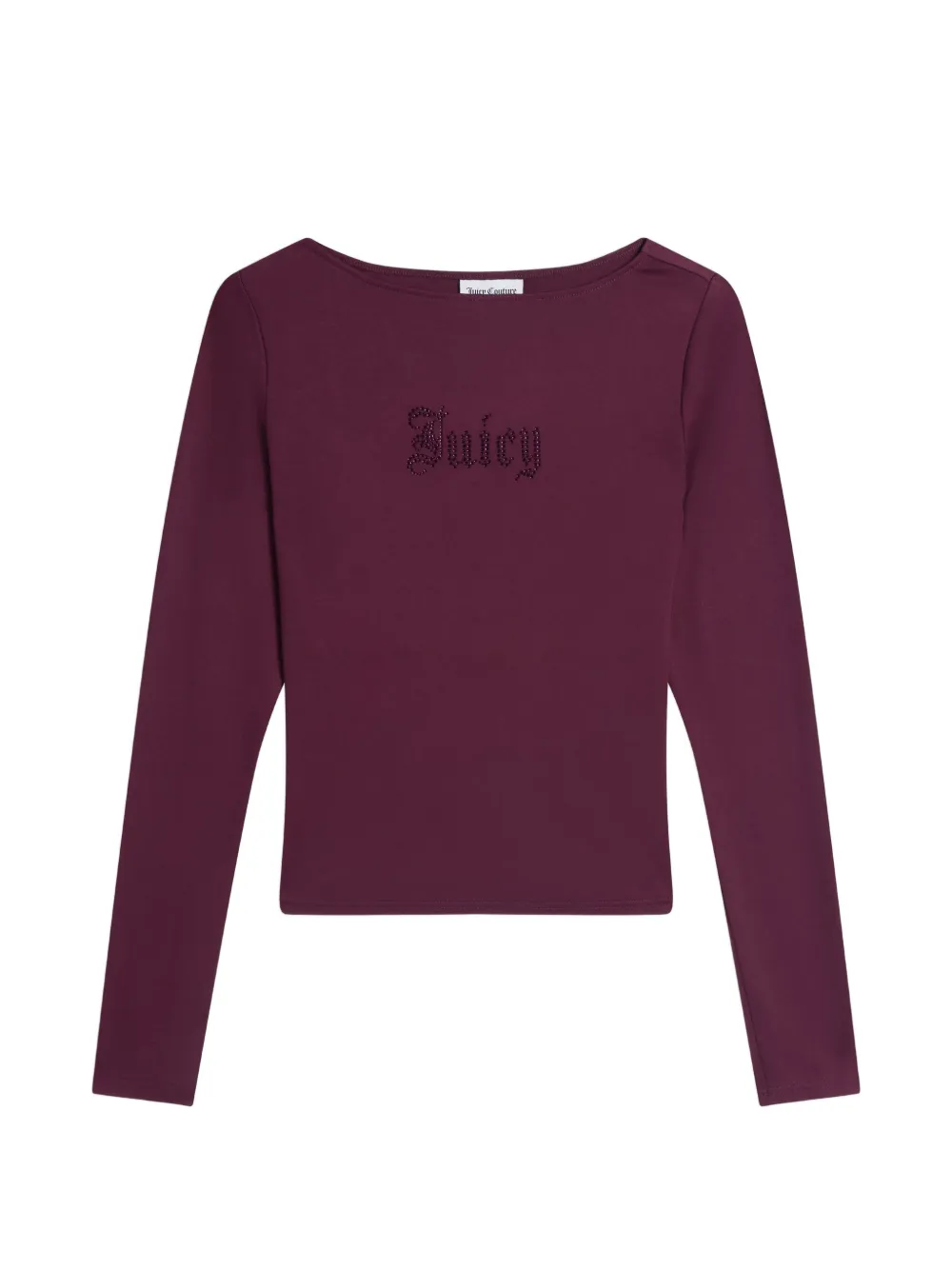 Juicy Couture t-shirt à logo strassé - Violet
