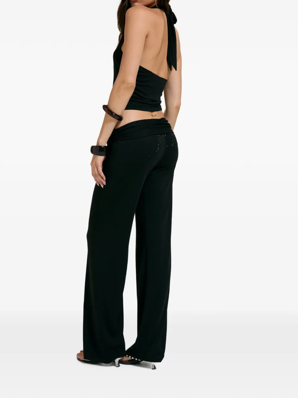 Juicy Couture Straight broek Zwart