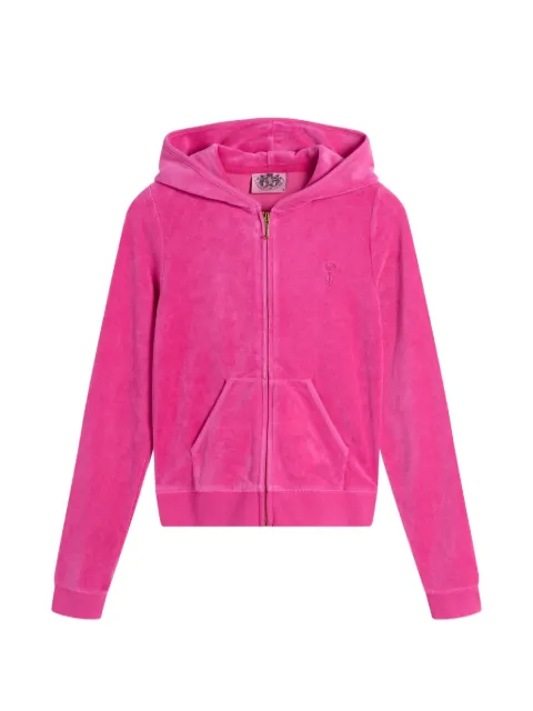 Juicy Couture Robyn logo-embroidery hoodie