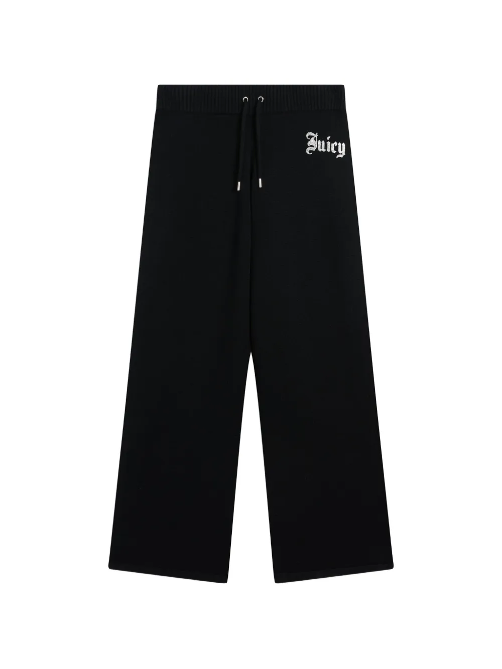 Juicy Couture rhinestone-logo track pants - Nero