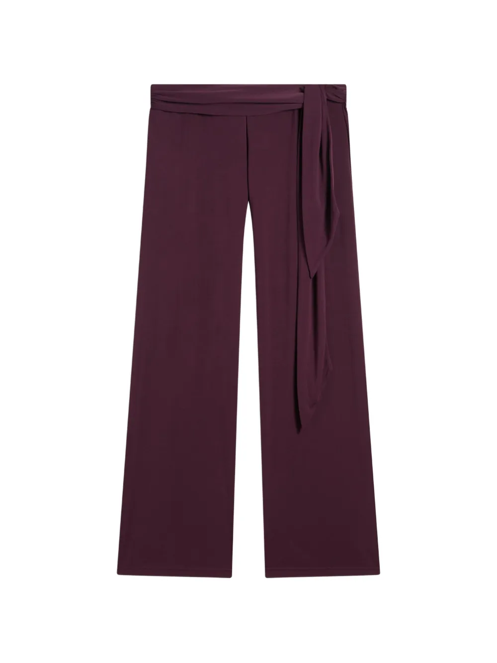 Juicy Couture belted rhinestone-embellished straight-leg trousers - Viola