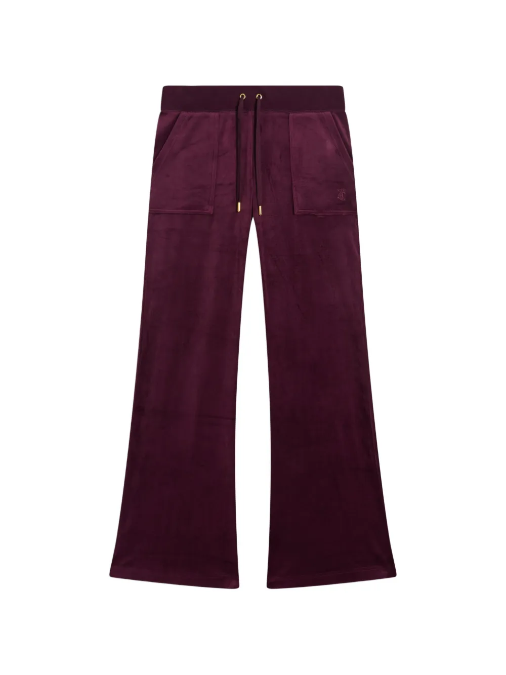 Juicy Couture Tief sitzende Jogginghose aus Velours - Violett