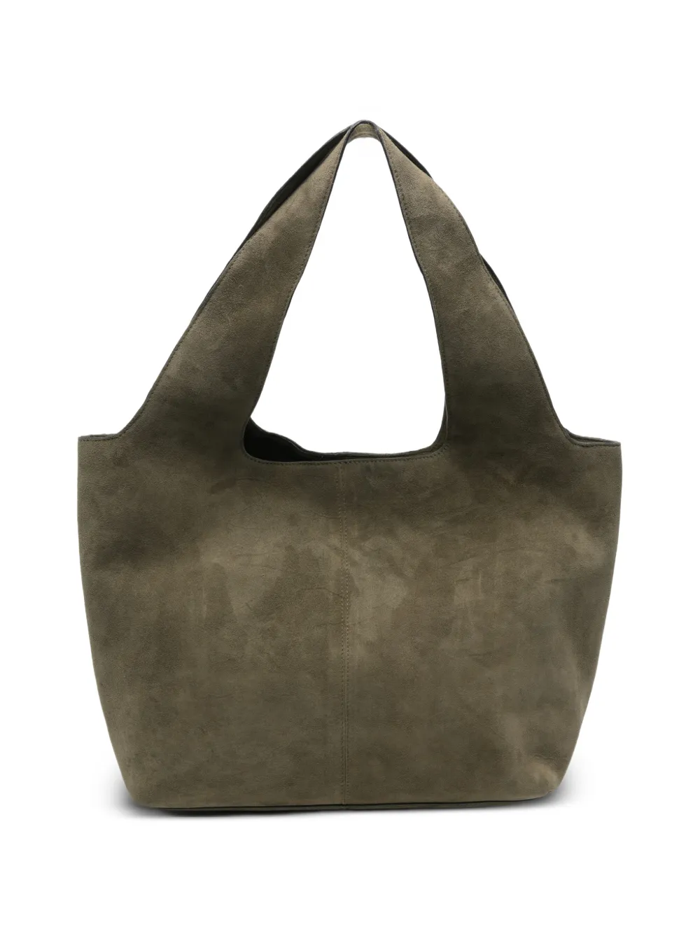JcSophie Borsa a spalla in pelle scamosciata - Marrone