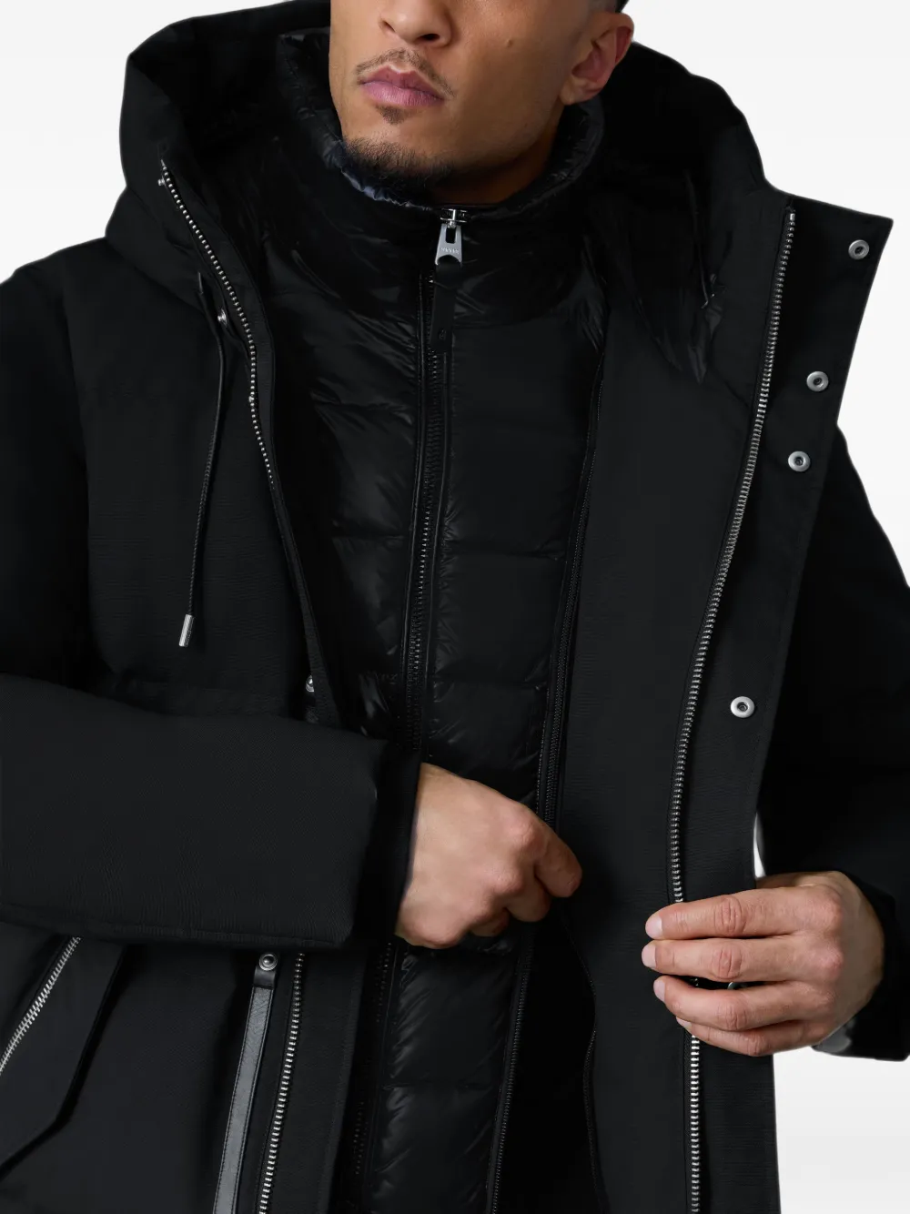 Mackage Graydon-Z donsjack met capuchon Zwart