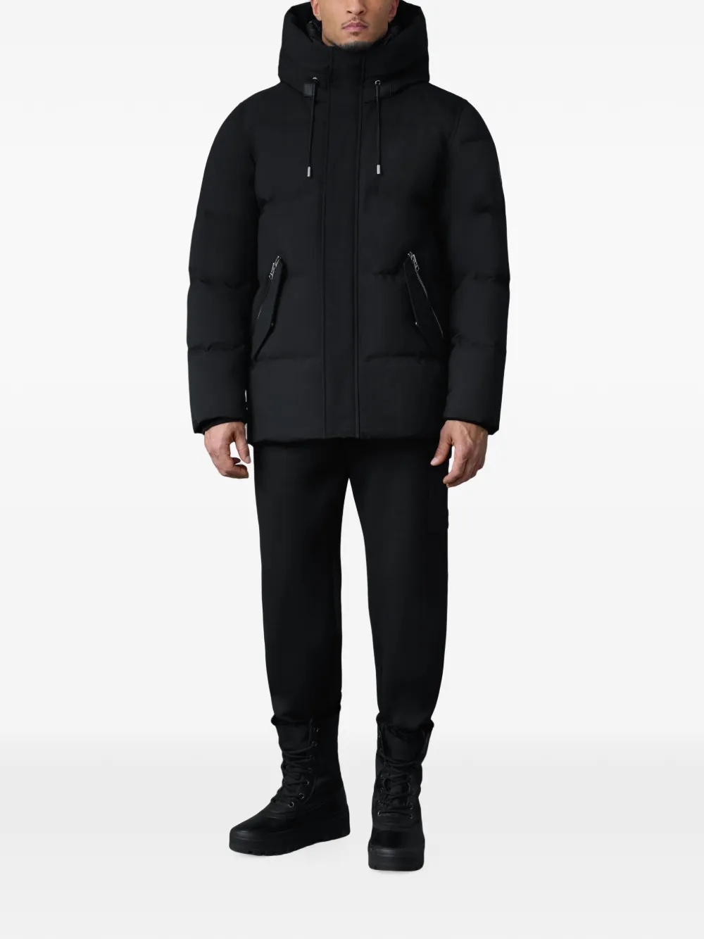 Mackage Graydon-Z donsjack met capuchon Zwart