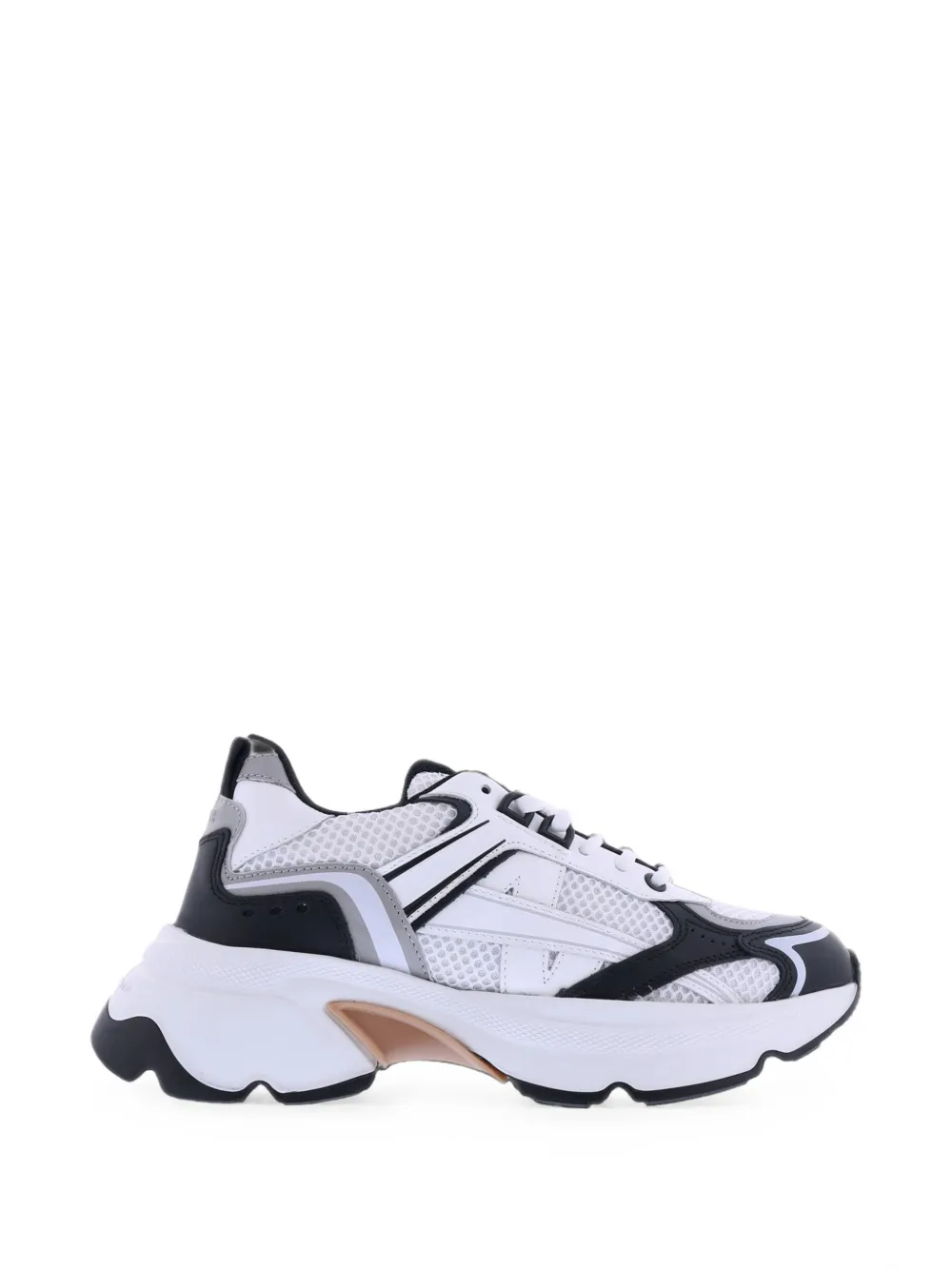 Nubikk Ross Nomad leather-panelled sneakers - Blanc Nubikk Ross Nomad leather-panelled sneakers - Blanc