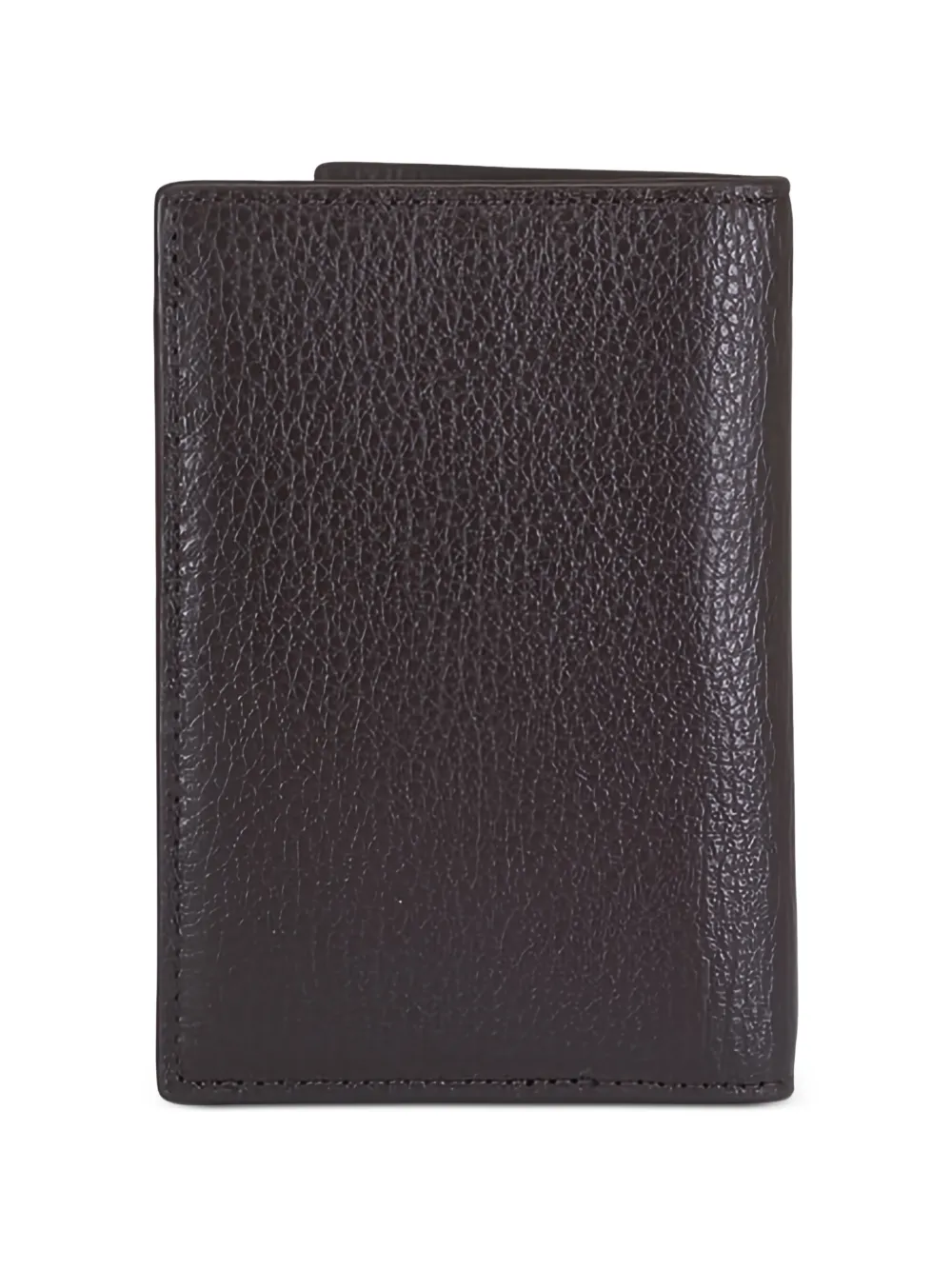 WANT Les Essentiels Leren pasjeshouder Bruin