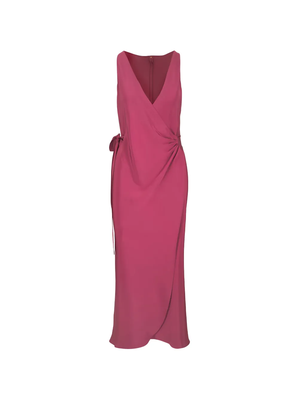 Peter Cohen sleeveless wrap dress - Pink
