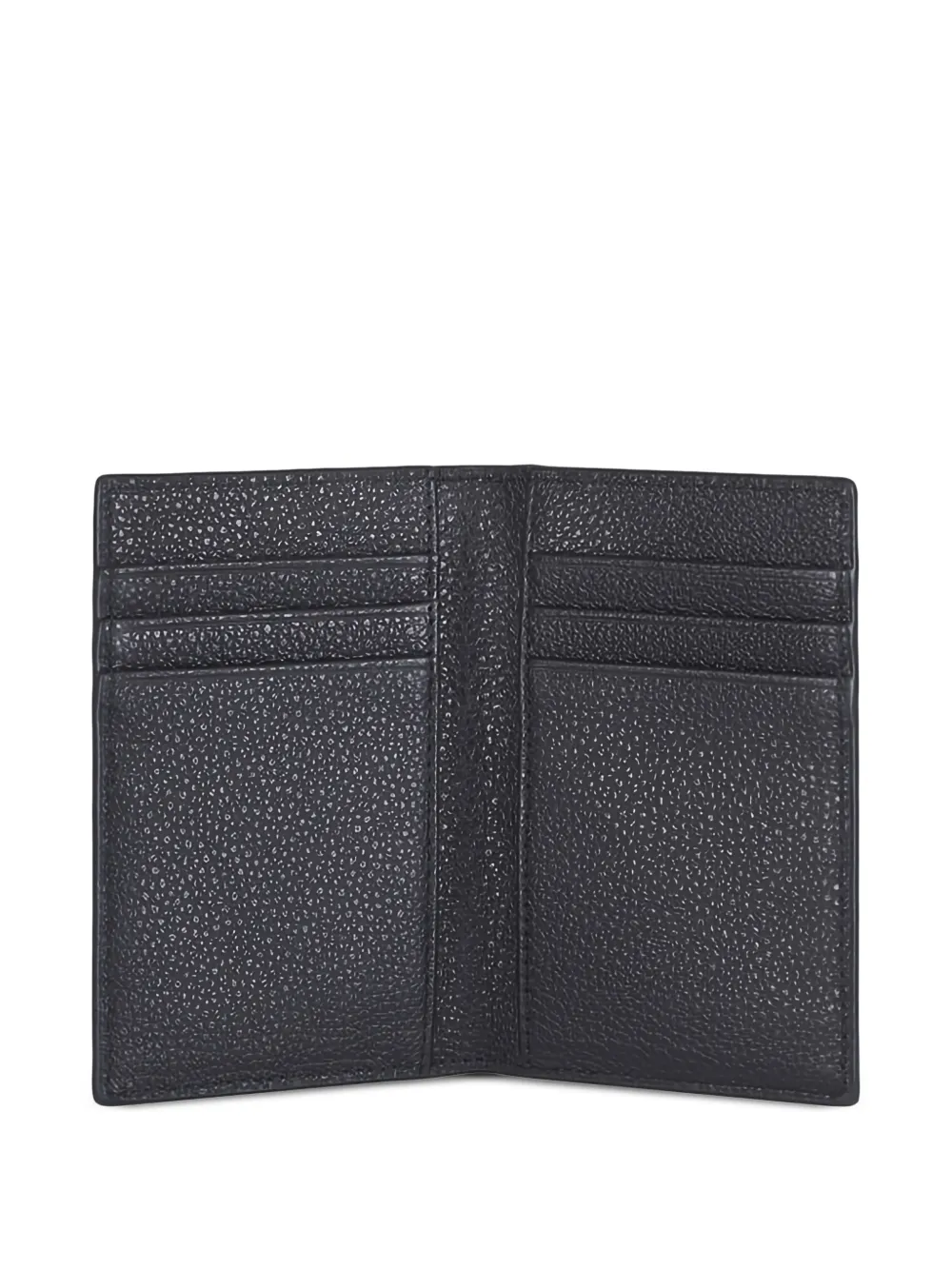 WANT Les Essentiels Pasjeshouder van bewerkt leer Zwart