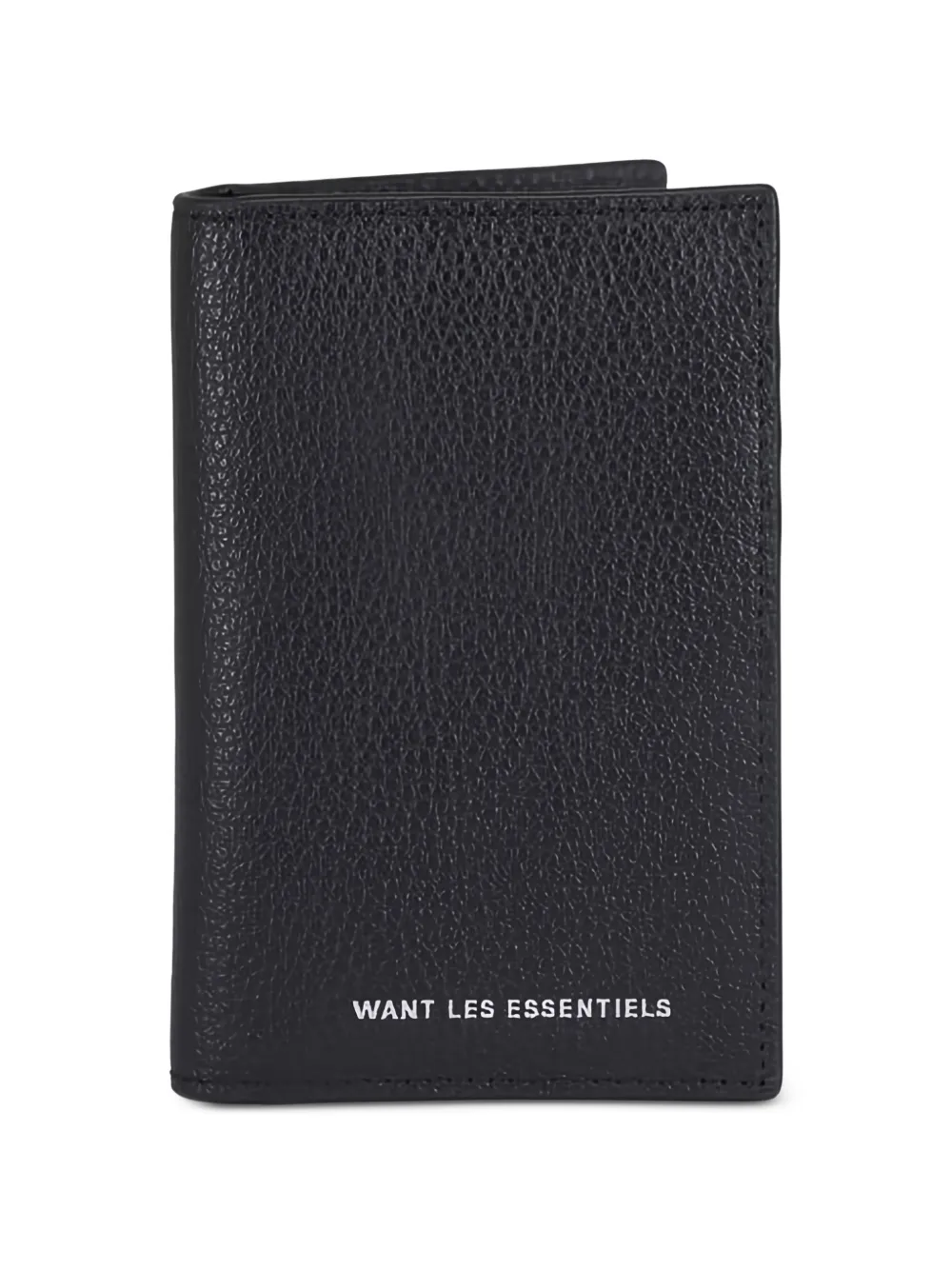 WANT Les Essentiels Portacarte in pelle - Nero