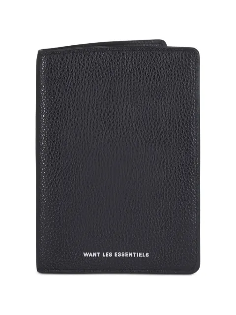 WANT Les Essentiels Pearson grained leather wallet