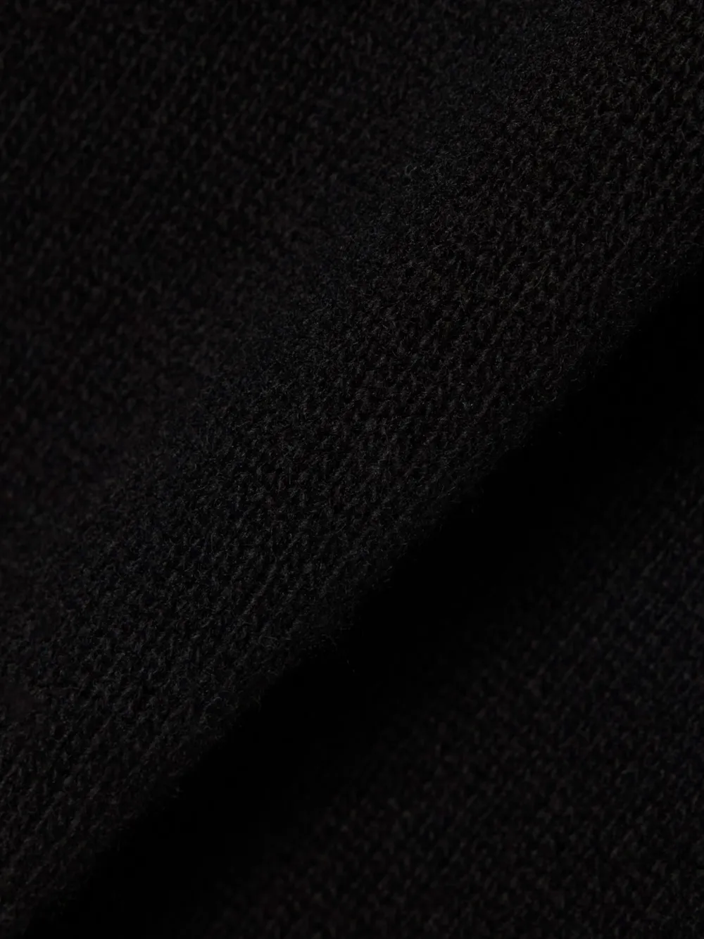 Lacoste Gebreide trui met kwartrits Zwart