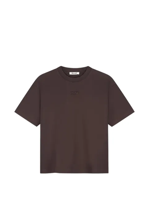 OLAF logo-embroidered T-shirt