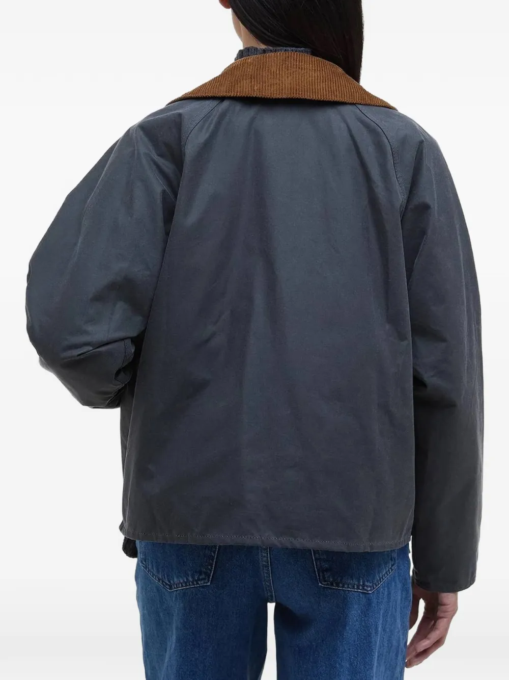 Barbour Spey gewaxt jack Grijs