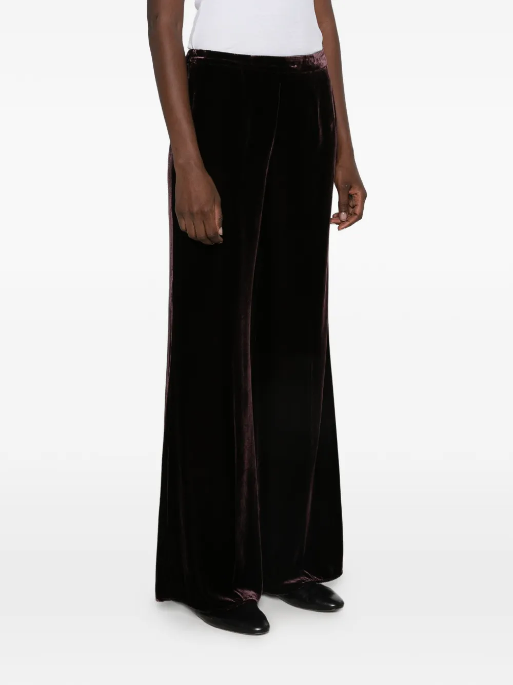 Forte Fluwelen broek Rood
