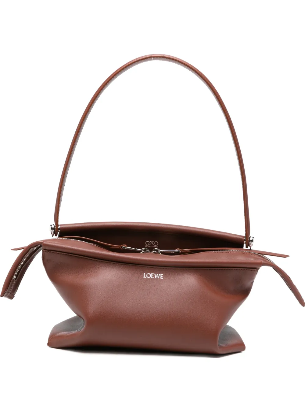 LOEWE small Whisker shoulder bag - Marrone