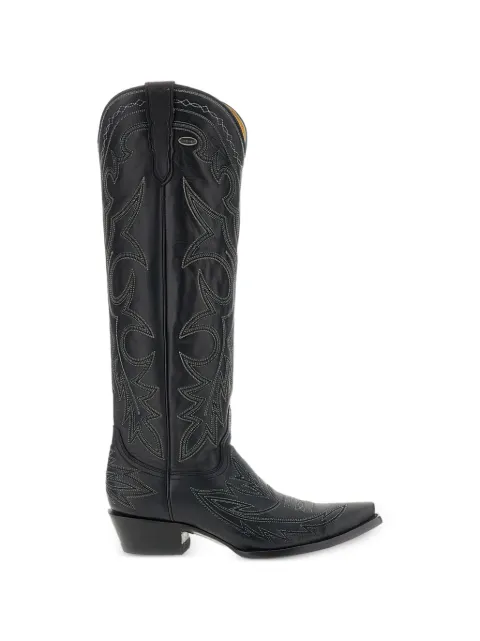 Mexicana Fantasia 17 embroidered leather boots