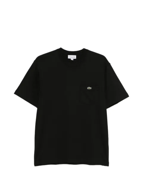 Lacoste logo-patch pocket T-shirt