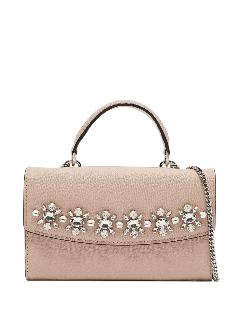 Michael Kors Vintage grand sac cabas à ornements en cristal Ava - Rose