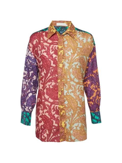 ZIMMERMANN camisa Tiggy con estampado paisley