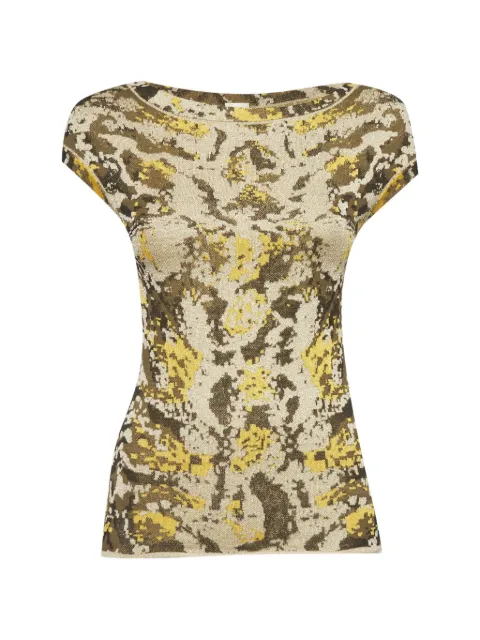 Missoni Pre-Owned abstract-print jacquard top