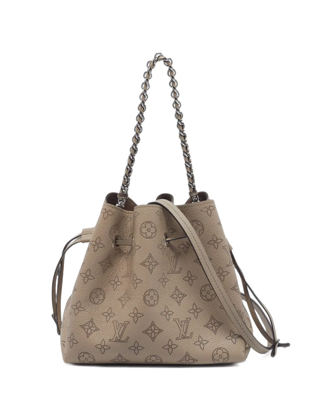 Louis Vuitton Pre-Owned sac seau Bella Monogram Mahina - Gris