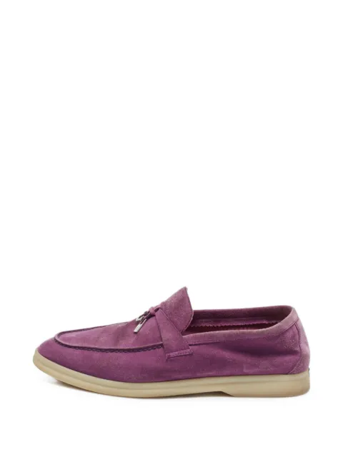 Loro Piana Pre-Owned mocassins Summer Walk en daim