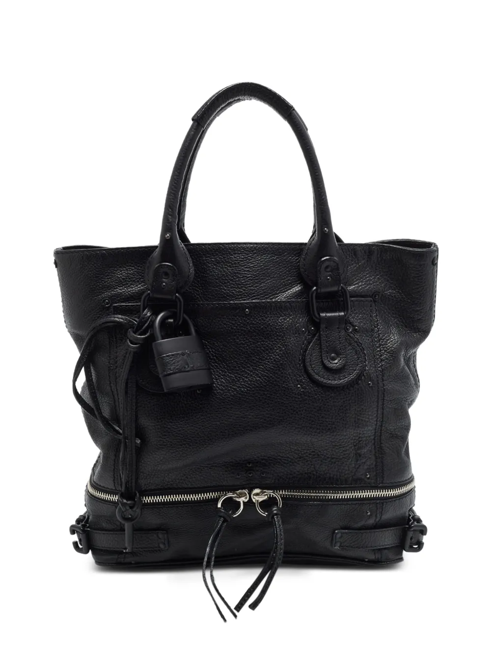 Chloé Pre-Owned grand sac à main Paddington - Noir Chloé Pre-Owned grand sac à main Paddington - Noir